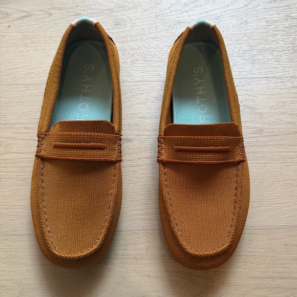 Rothy's The Driver Cognac Loafers Shoes - Picture 11 of 11